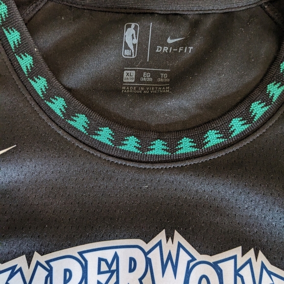 Nike Swingman Youth XL Minnesota Timberwolves Jersey NWOT Karl-Anthony Towns - Picture 3 of 4